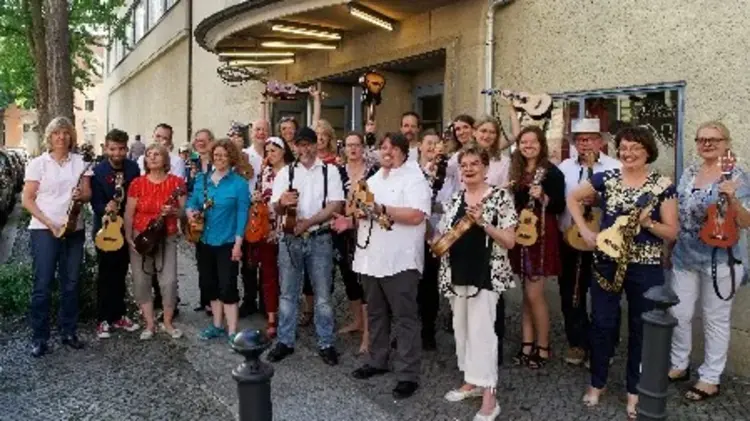 The Gentele Ukes, Ukulelenorchester, Ukulele, Ukulelentage 2024, Konzert, 